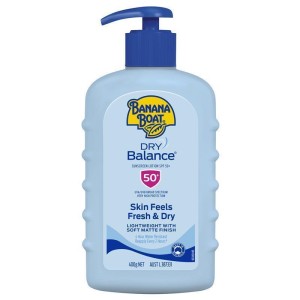 Banana Boat SPF 50+ Dry Balance Sunscreen Lotion (400g)