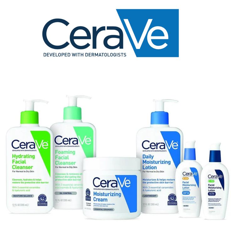 CeraVe – (Dermatologist-Recommended Skincare Solutions)
