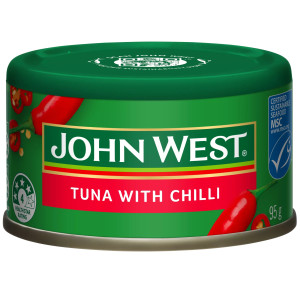 Tuna Tempters Chilli 95g | Spicy Flavoured Canned Tuna for Pasta & Snacks