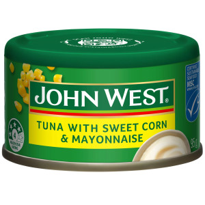 John West Tuna Tempters Sweetcorn and Mayonnaise 95g