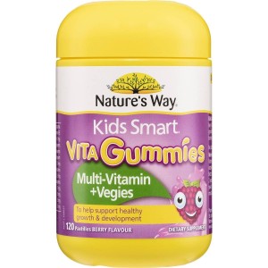 Nature's Way Kid Smart Vita Gummies Multi-Vitamin Plus | 120 Pack