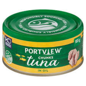 Portview Chunk Tuna in Oil – 95g | Classic Taste, Ready to Enjoy